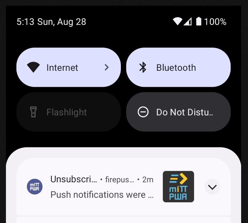 App Badge Icon Android Push Notification List