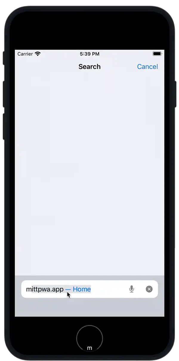 Joomla miTT PWA (Progressive Web App) mobile App installieren